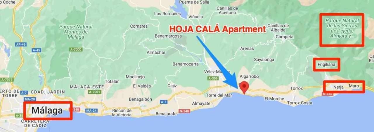 Hoja Cala Apartment 알가로보-코스타 외부 사진